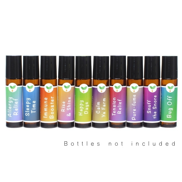 Roller Bottle Labels for Adults | Vitalia