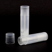 Lip Balm Container - 5g Tube Clear 10 Pack
