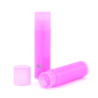 Lip Balm Container - 5g Tube Pink 10 Pack