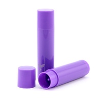 Lip Balm Container - 5g Tube Purple 10 Pack