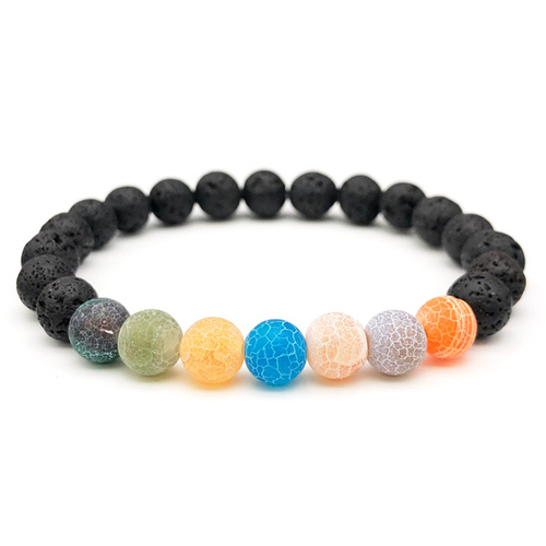 Lava Bead Bracelet - Faith