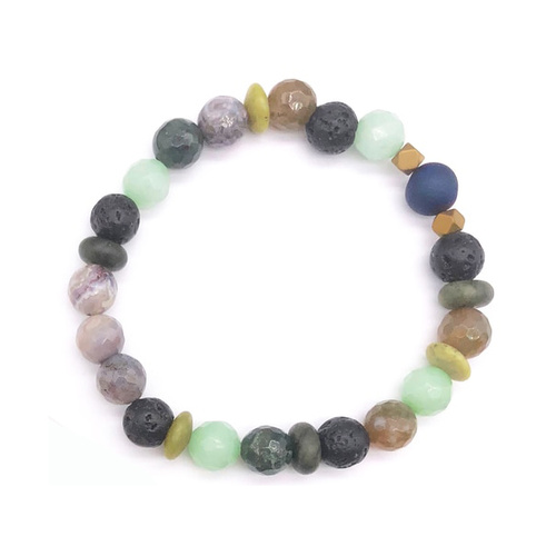 Lava Bead Bracelet - Freedom