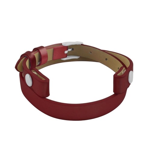Leather Strap for Diffuser Bracelet - Burgundy