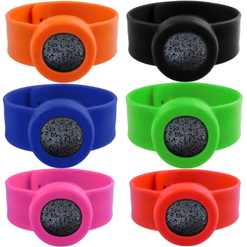 Kids Silicone Diffuser Slap Band Round Face