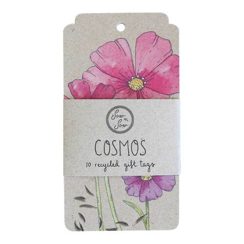 Gift Tag - Cosmos 10 Pack