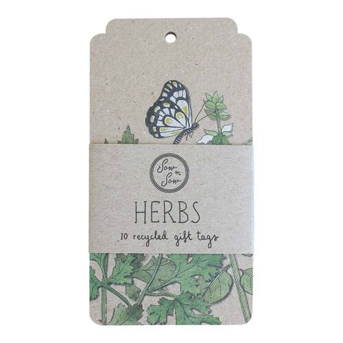Gift Tag - Herbs 10 Pack