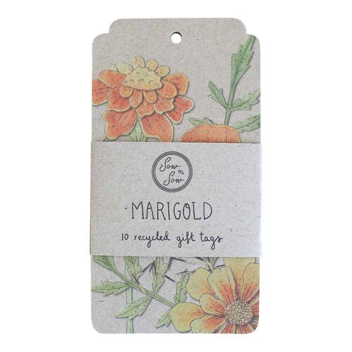 Gift Tag - Marigold 10 Pack