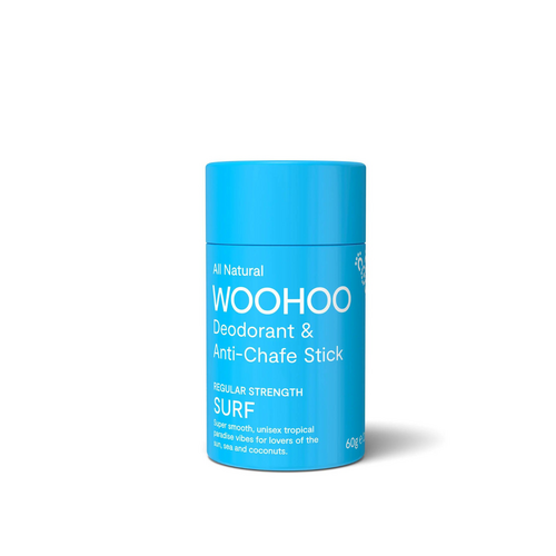 Woohoo Natural Deodorant & Anti-Chafe Stick - Surf
