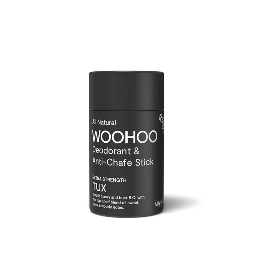 Woohoo Natural Deodorant & Anti-Chafe Stick - Tux