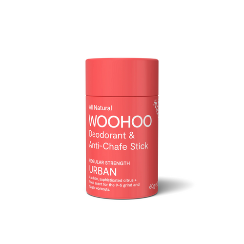 Woohoo Natural Deodorant & Anti-Chafe Stick - Urban