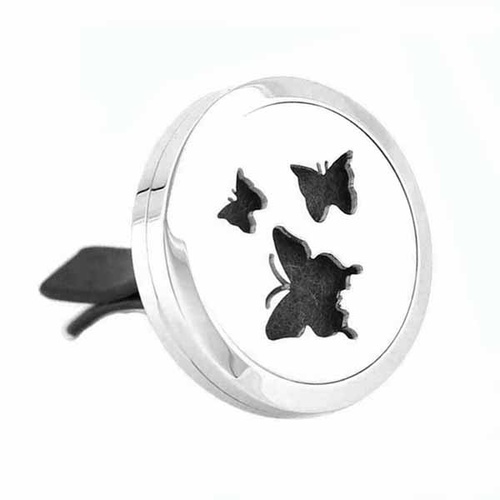 Stainless Steel Car Diffuser Clip - Butterfly