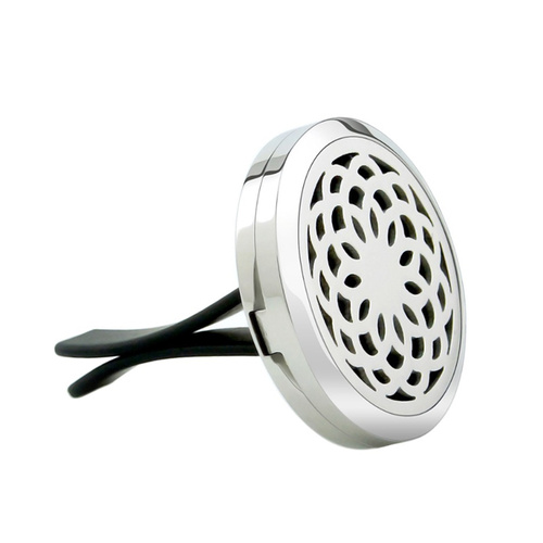 Stainless Steel Car Diffuser Clip - Chrysanthemum