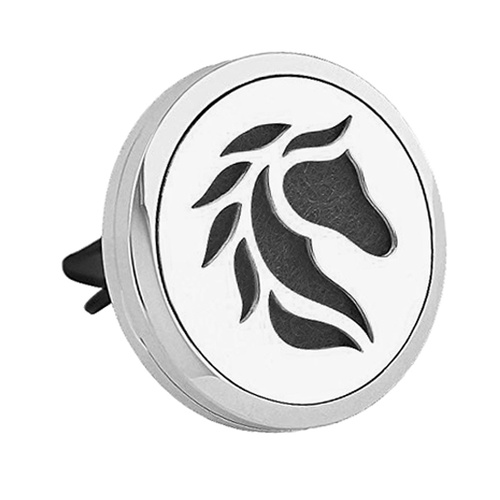 Stainless Steel Car Diffuser Clip - Horse