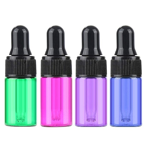 3ml Coloured Droppers 4 Pack
