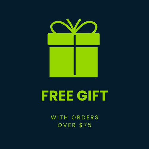 Free Gift with orders over $75