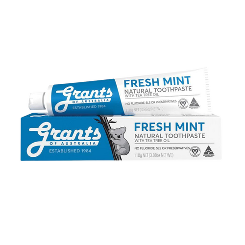 Grants Herbal Fresh Mint Natural Toothpaste 110g