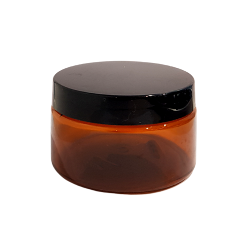 250ml Amber Jar - Plastic