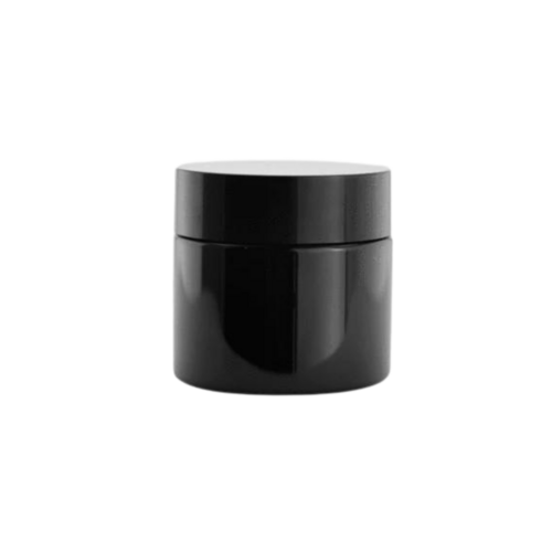 50ml Glass Jar - Black
