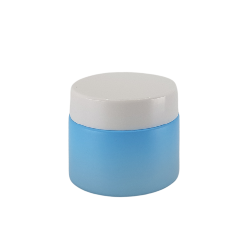 50ml Macaron  Glass Jar - Blue
