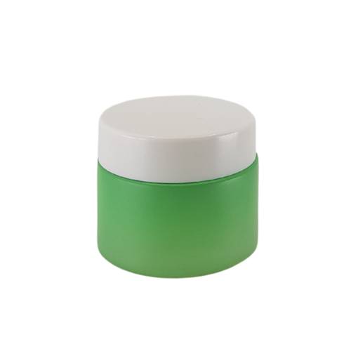 50ml Macaron  Glass Jar - Green
