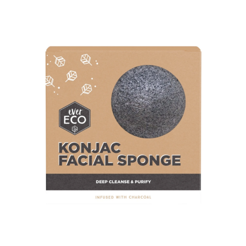 Konjac Facial Sponge - Charcoal