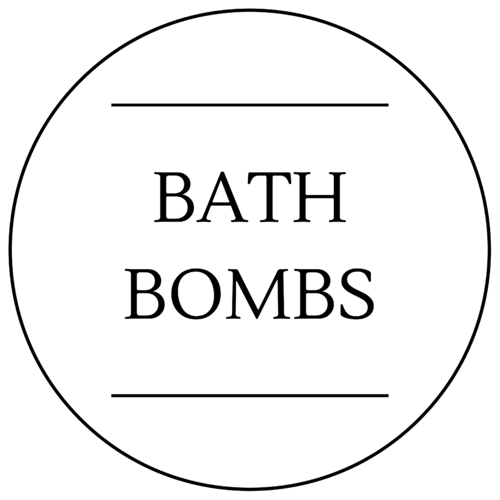 Bath Bomb Label 40 x 40mm