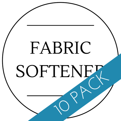 Fabric Softener Label 60 x 60mm - 10 Pack