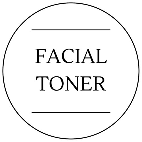 Facial Toner Label 40 x 40mm