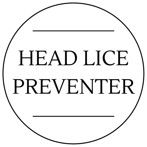 Head Lice Preventer Label 40 x 40mm