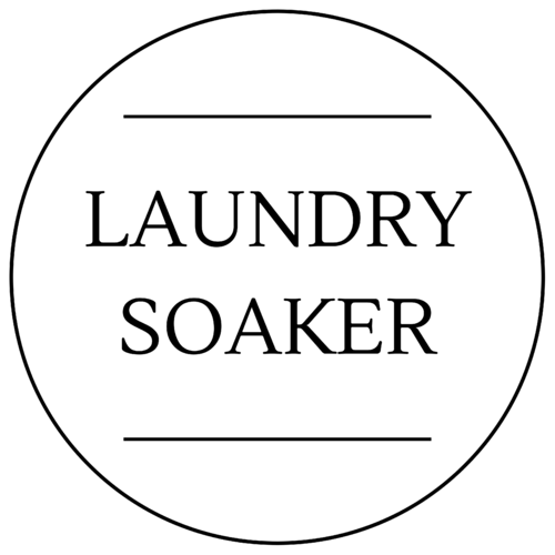 Laundry Soaker Label 40 x 40mm