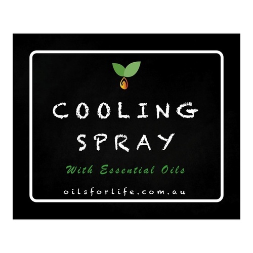 Cooling Spray Label -DISCONTINUED