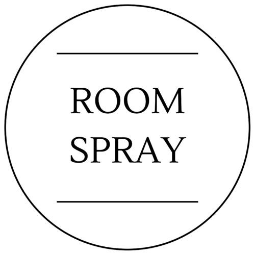 Room Spray Label 60 x 60mm