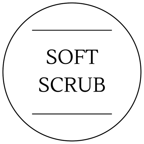 Soft Scrub Label 40 x 40mm