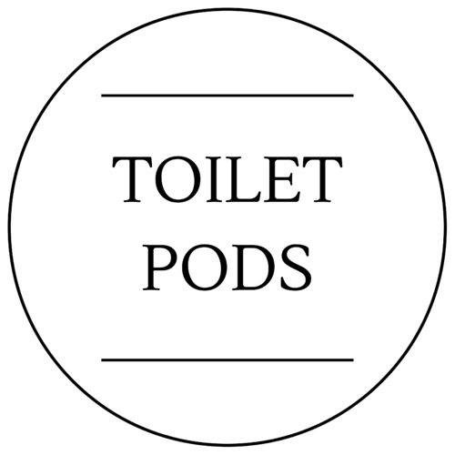 Toilet Pods Label 40 x 40mm