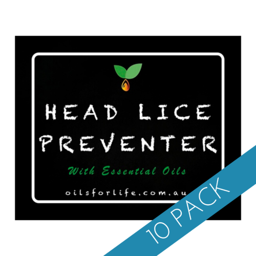 Head Lice Preventer Label - 10 Pack DISCONTINUED