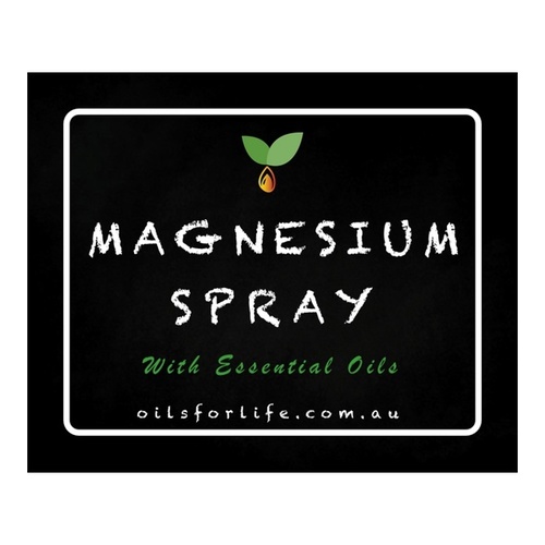 Magnesium Spray Label -DISCONTINUED