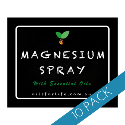 Magnesium Spray Label - 10 Pack DISCONTINUED