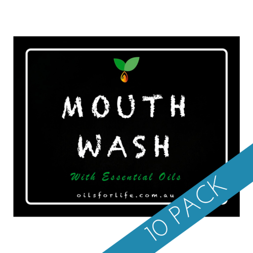Mouth Wash Label -10 Pack DISCONTINUED