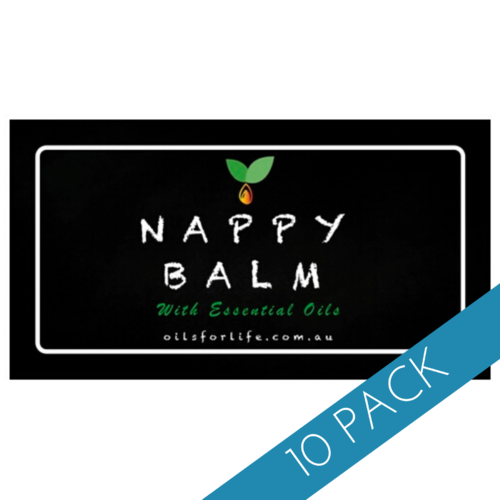 Nappy Balm Label - 10 Pack DISCONTINUED