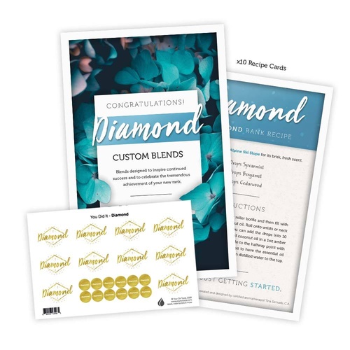 Rank Kit Labels & Recipes - Diamond