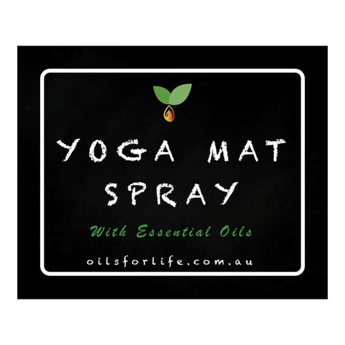 Yoga Mat Spray Label -DISCONTINUED