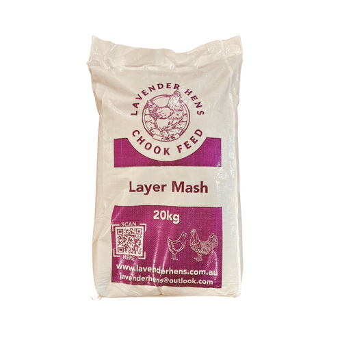 Lavender Hens Layer Mash - 10kg - In Store Pick Up Only