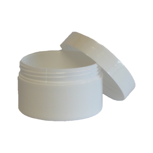 Lip Balm Container - 25g Pot - White