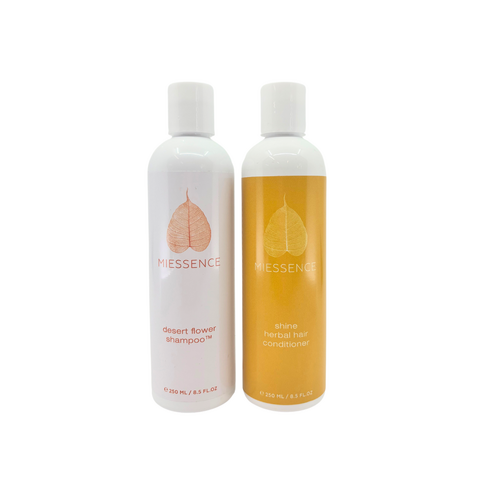 Miessence Desert Flower Shampoo and Herbal Conditioner Pack