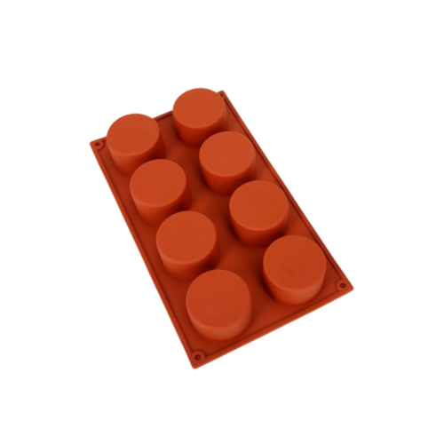 Circle Silicone Mould - 8 Cavity