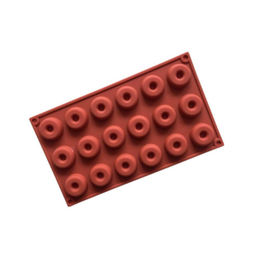 Donut Silicone Mould - 18 Cavity