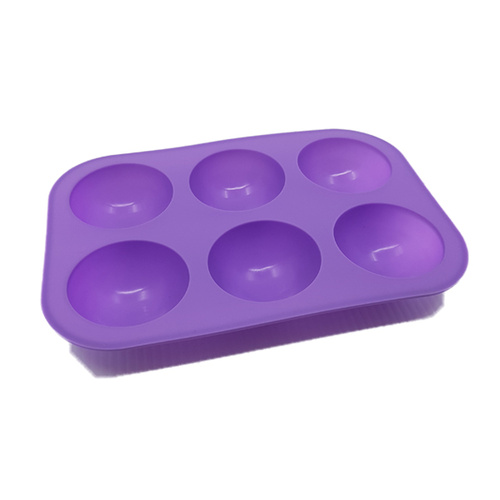Half Sphere Silicone Mould - 6 Cavity