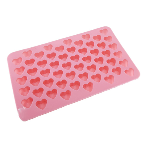 Mini Silicone Mould - 55 Cavity Heart