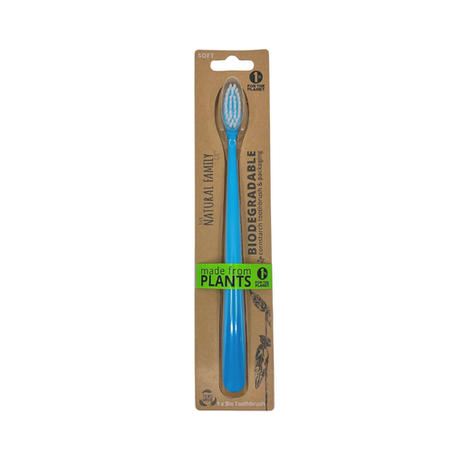 NFCO Bio Toothbrush Single - Neon Blue