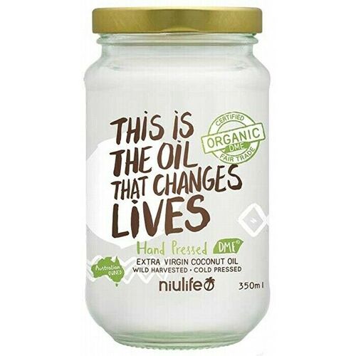 Certified Organic Extra Virgin Coconut Oil 350ml